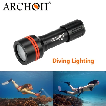 

ARCHON waterproof 100 m diving light Max 320min power time diving lighting lamp high quality diving photo video lighting lamp