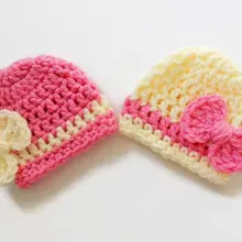 Одежда для новорожденных девочек, шапка-шапочка для малыша, девочки-розовый бант шляпа для маленьких девочек Опора-кардиган Крючковой вязки для малышей, наряд для фотосессий