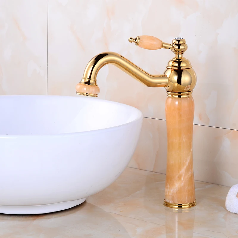 

New Brand Quality Basin Faucets Pure Copper Deck Mounted Mixer Tap Water Tap Torneira Surface Electroplated Bathroom Accessories