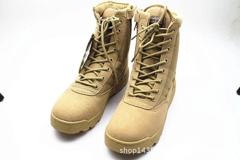 Размера плюс: 36-46, новинка, американские военные кожаные сапоги в стиле «милитари» для Для мужчин армейские Bot пехоты Армейские ботинки Аскери Bot боты армии армейские ботинки