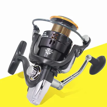 

12+1BB 5.2:1 Metal Spool Spinning Fishing Reel CNC Metal Rocker Arm Fishing tackle Pesca Carrete Feeder Carp Fishing Wheel LJ