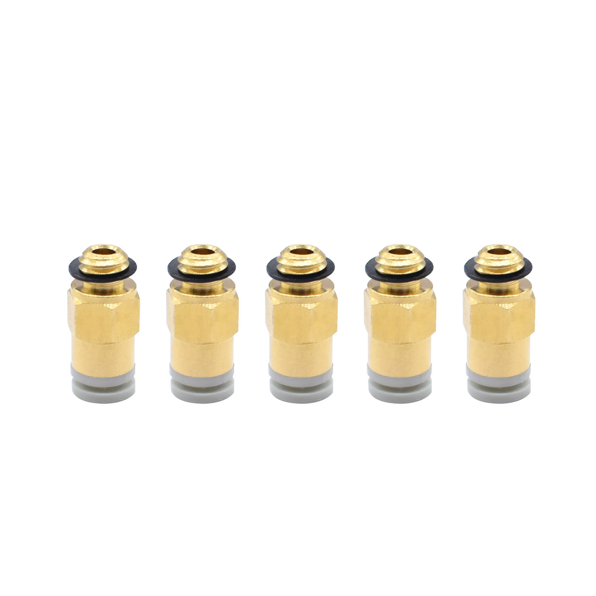 5Pcs M6 Pneumatic Push in Bowden Extruders with 4*2mm Tube