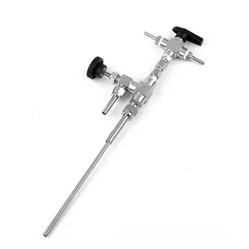 

304 Stainless Steel Counter Pressure Beer Bottle Filler 3 Way Hose Kit For Homebrewing Beer Home Brew co2 Gun Bottling Equipment