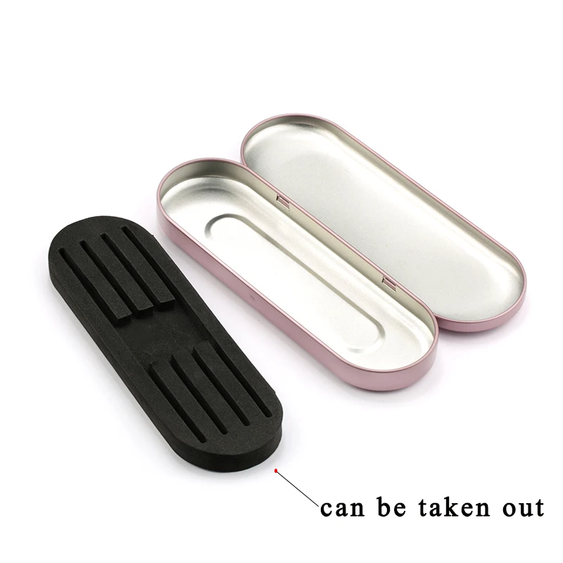 Wholesale 10pcs/lot storage for eyelash extension tweezers eyelash extension tools box for tweezers portable safe makeup tools Wholesale 10pcs/lot storage for eyelash extension tweezers eyelash extension tools box for tweezers portable safe makeup tools