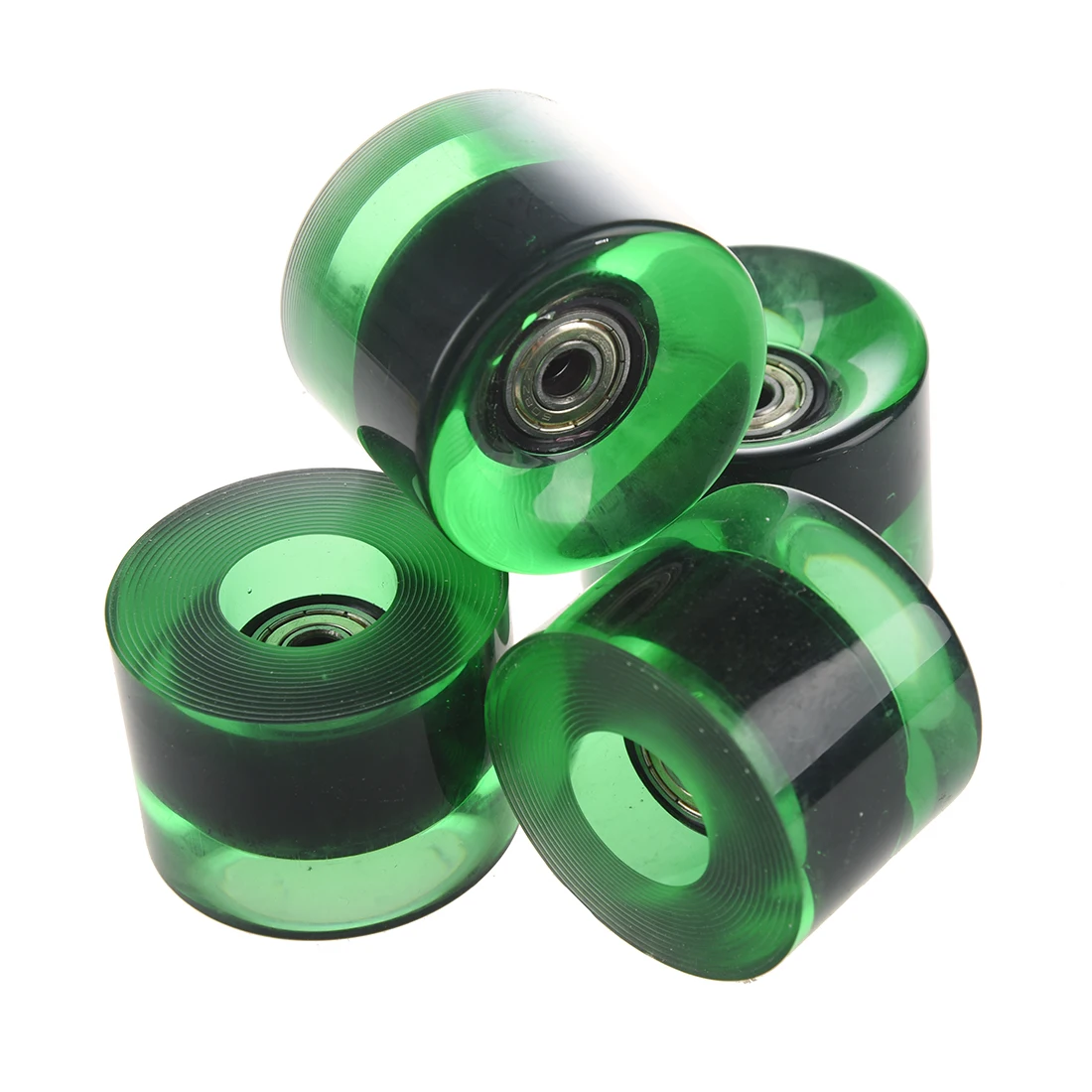 

Set Of 4 Skateboard Wheels 6cm Diameter and 4.5cm Width For Penny