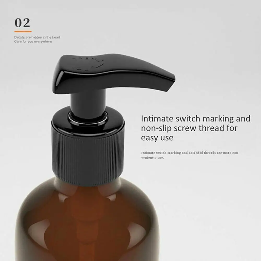 4pcs/set 500ml Empty Shampoo Bottles Opaque Versatile Pump Bottle Drip-free Lotion Container Hand Soap Dispenser 4pcs/set 500ml Empty Shampoo Bottles Opaque Versatile Pump Bottle Drip-free Lotion Container Hand Soap Dispenser