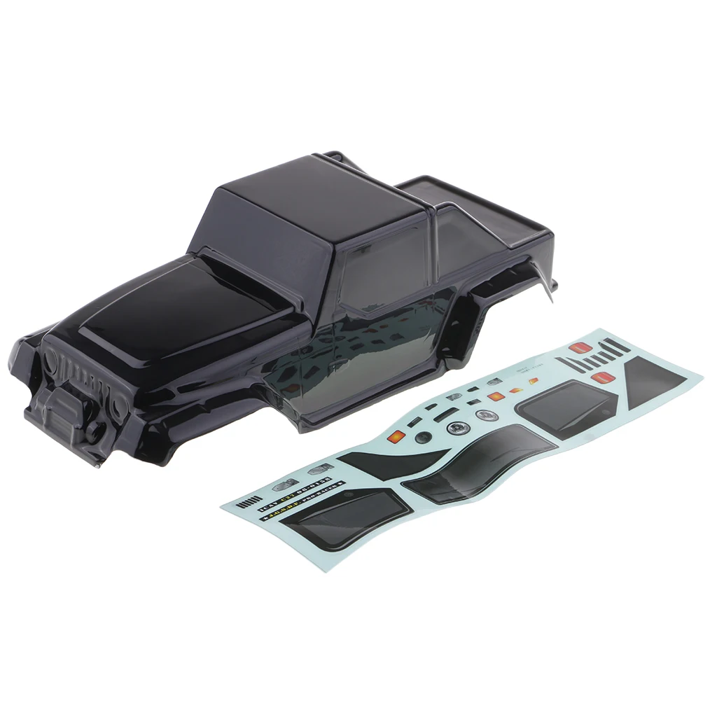 MagiDeal 1:10 RC Rock Crawlers Jeep Body Shell 250mm Wheelbase 2x DIY for Wrangler D90 Axial SCX10 DIY Accessory