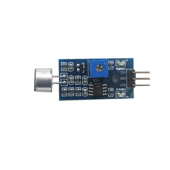 

Free Shipping 5pcs/lot Sound sensor module sound detection module microphone module voice whistle switch Sound Module