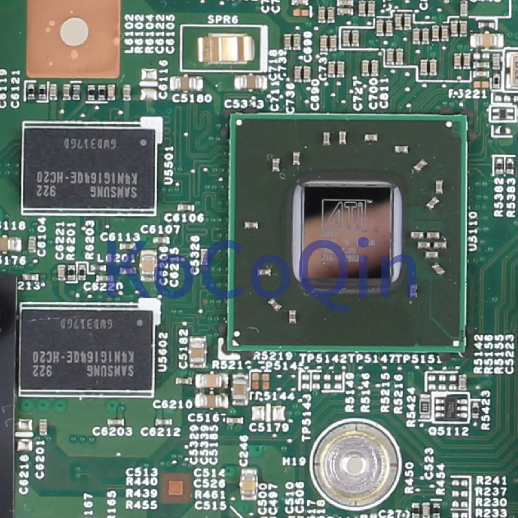 Материнская плата KoCoQin для ноутбука DELL Inspiron 1750 материнская 1545 09206 hpkp9 0728020 1 216