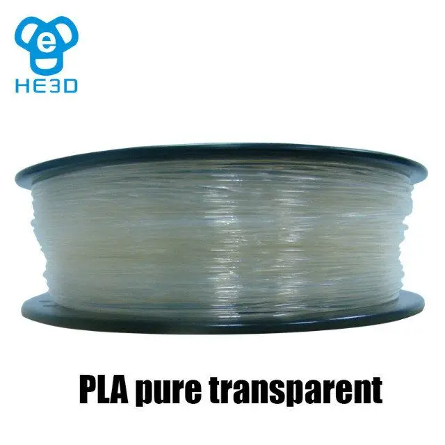 

PLA transparency series 3D printer PLA1.75mm 1kg(2.2lb) filaments transparent multicolor