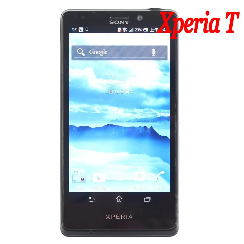 Разблокированный sony Xperia T LT30p мобильный телефон 3g gps Wi-Fi 13MP Android телефон Восстановленный