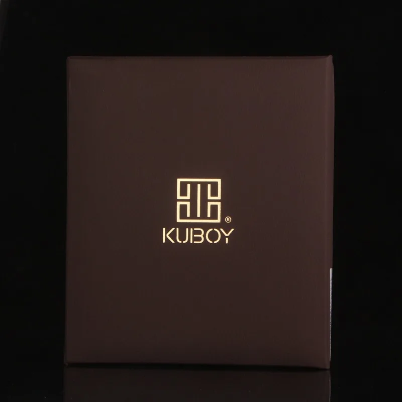 Одежда высшего качества бренд kuboy тонкой Нержавеющая сталь сигареты коробка 20
