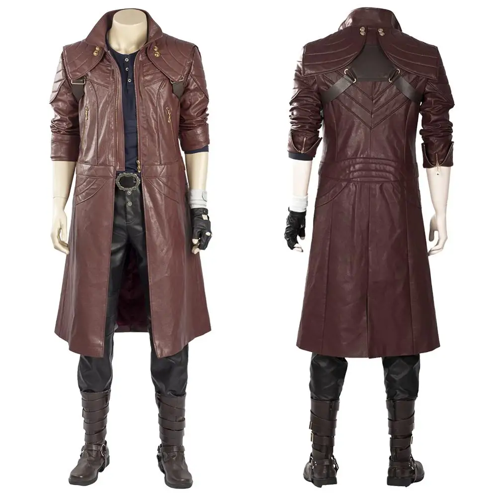 Костюм для косплея DMC 5 Dante полный наряд взрослых мужчин и женщин карнавальные