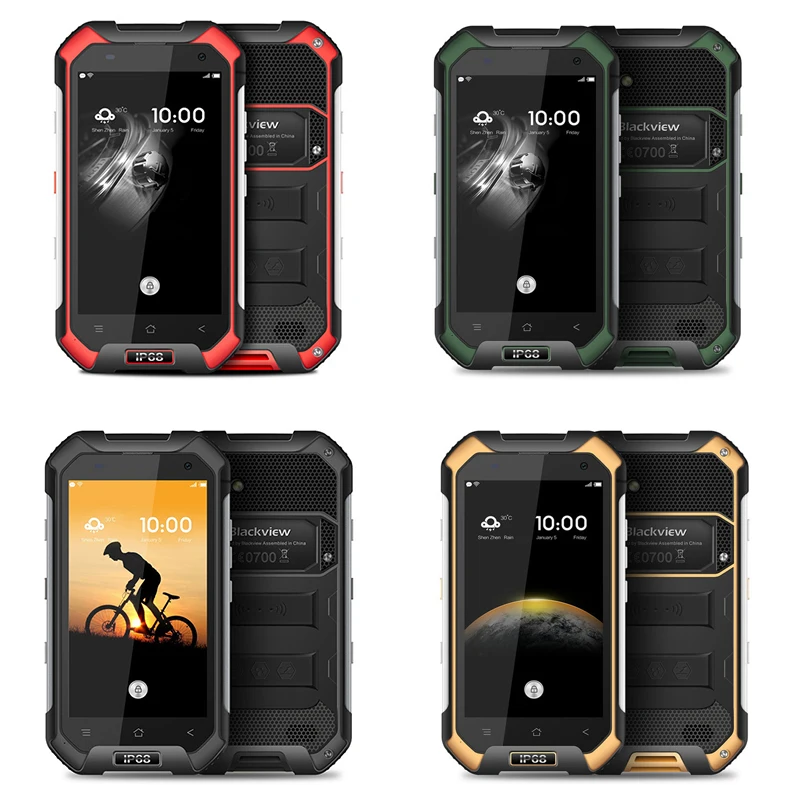 Blackview BV6000S водонепроницаемый ударопрочный смартфон с четырёхъядерным
