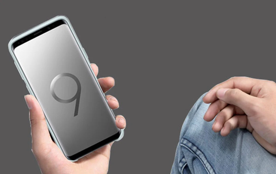 7Samsung S9 S 9 Plus Case Cover Silicone 100% Original Back 360 Luxury Sport Cut Four Corners Effective Protection G9500