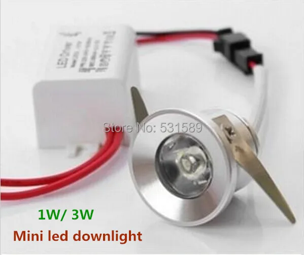 

30pcs1W 3W MINI LED DownlightsLED Cabinet Light LED Spot light 100-110lmsize 32*23mm hole size 28mm-30mm AC85-265V for indoor