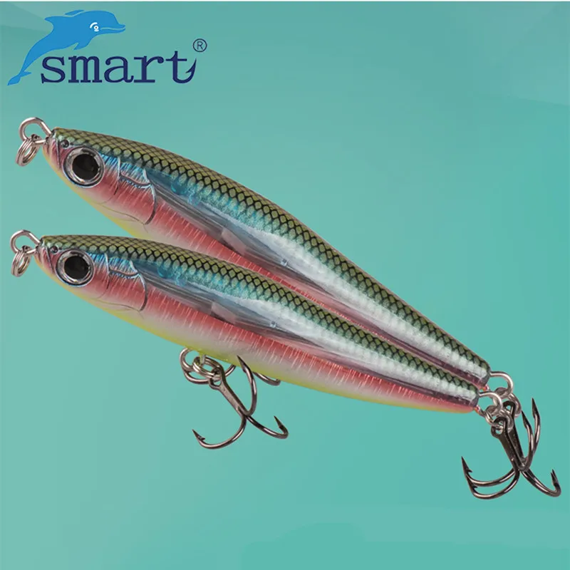 Elegante lápiz cebo de pesca señuelo 80mm21. 3G hundimiento Isca Artificial Para Em Rio Leurre Souple Peche Pesca Wobblers