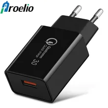 

Mobile Phone Charger Quick Charge 3.0 USB Charger Wall Charger For iPhone 7 Plus 6 6s Plus Samsung S8 Xiaomi Micro Type C Cable