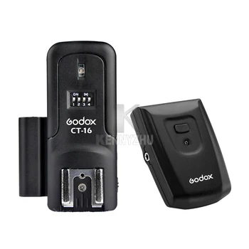 

Godox CT-16 Transmitter + Receiver 16 Channels Wireless Radio Studio Strobe Flash Trigger for Camera Canon Nikon Olympus Pentax