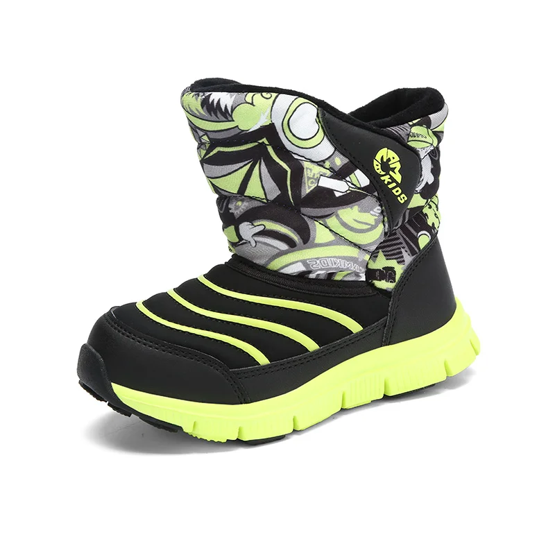 

Children's Boots, keep warm Winter New Snow Boots, Anti-skid Boots, Plush, Big Cotton Boys and Girls 2 to 6 years old