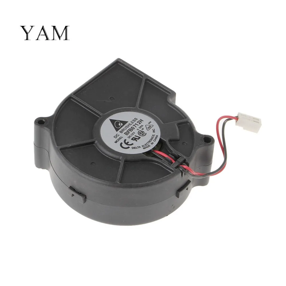 YAM BFB0712H 7530 DC 12V 0.36A шарикоподшипник Вентилятор проектора центробежный вентилятор охлаждения