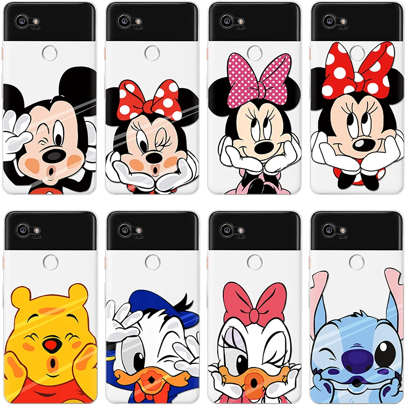 

Cartoon Couple Silicon For Google Pixel 2 XL Pixel XL Pixel 3 XL Pixel 3a XL Case For TPU Google Pixel 2 Cover Comic Cute Fundas