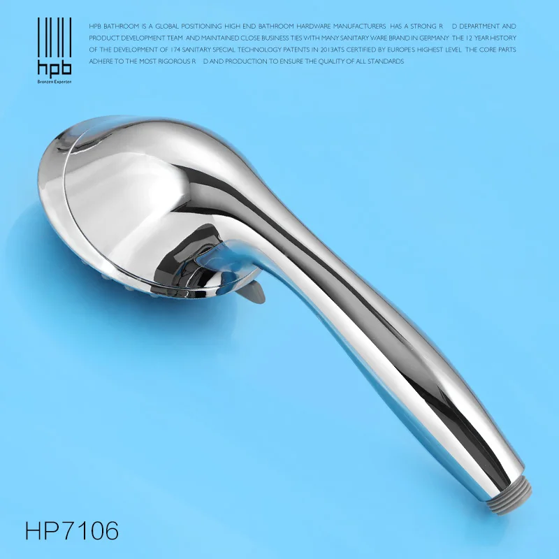 

HPB Pressurization Hand Held Shower Spray Rain Spout Seven Functions Multifunction Handheld Shower Head Chuveiro HP7106