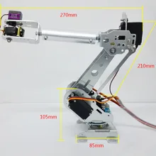 DLT699 рука робота 6-осевой 6 Dof манипулятор промышленный образовательный робот рука+ 6 сервоприводов