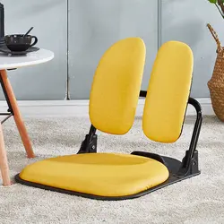 Складной татами эргономичный комфорт безбедный пол Zaisu Стул компактное сиденье мебель для гостиной отдыха складной стул