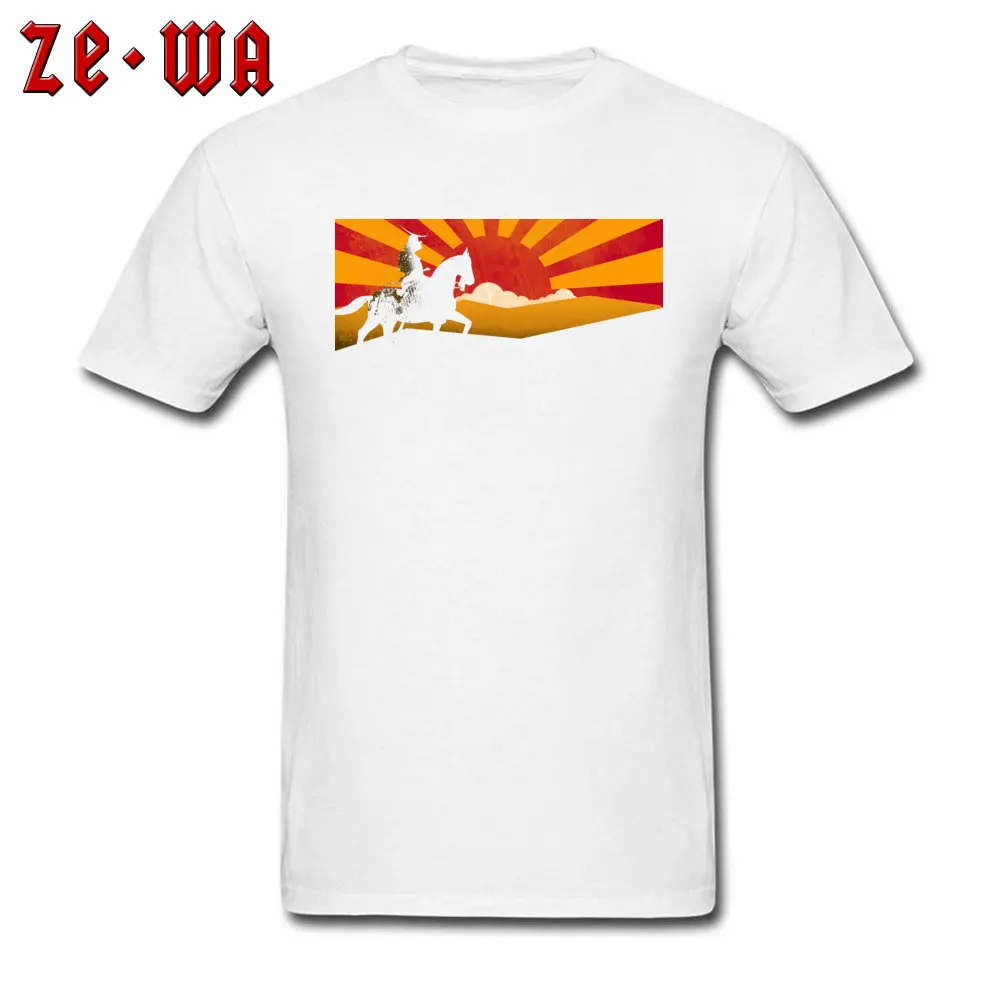 Tees Last Samurai Tee Shirts Summer/Fall Funny comfortable Short Sleeve 100% Cotton Round Neck Men Tshirts comfortable Last Samurai white