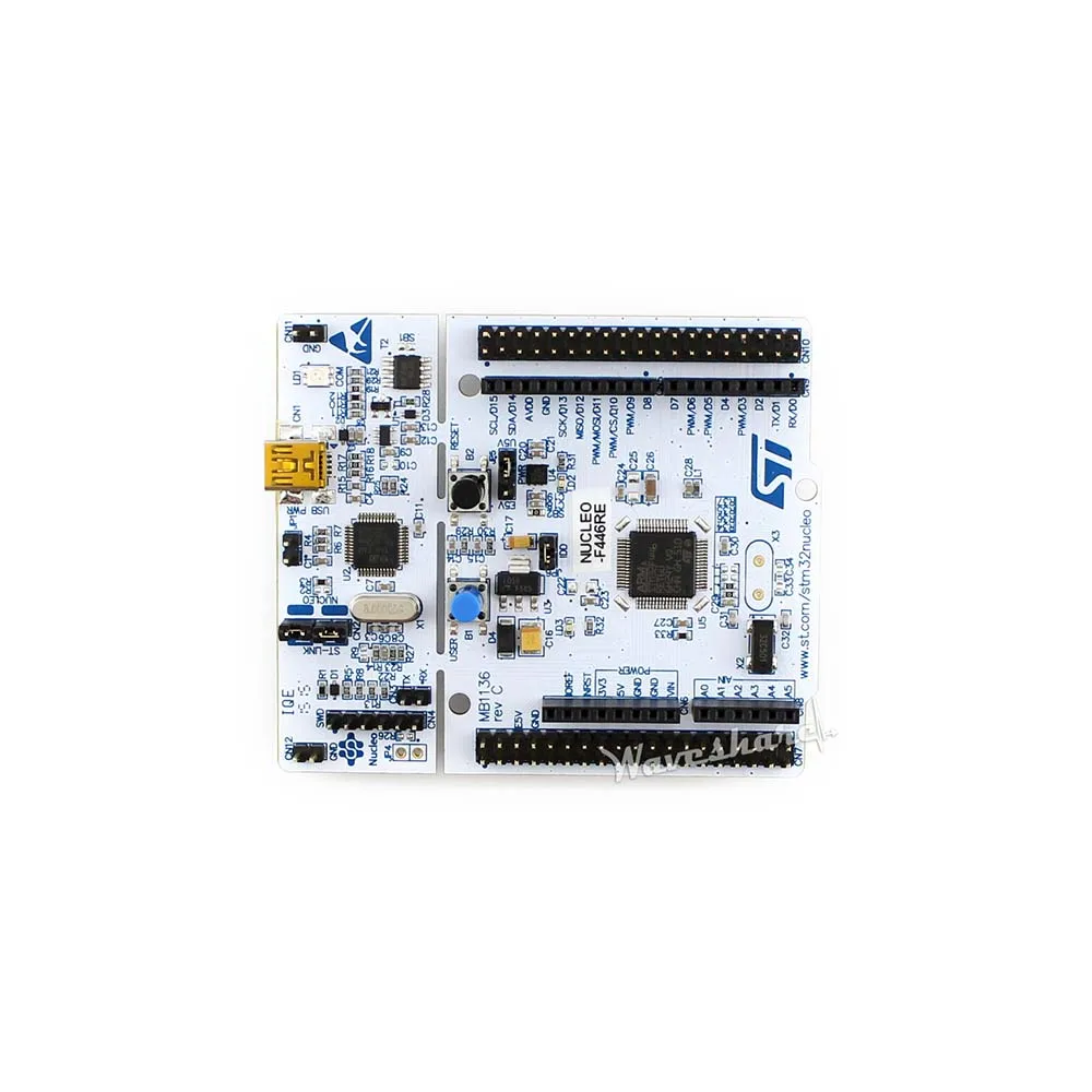 ST Original NUCLEO F446RE STM32 Nucleo development board с STM32F446RET6 MCU для серии F4 встроенное программное