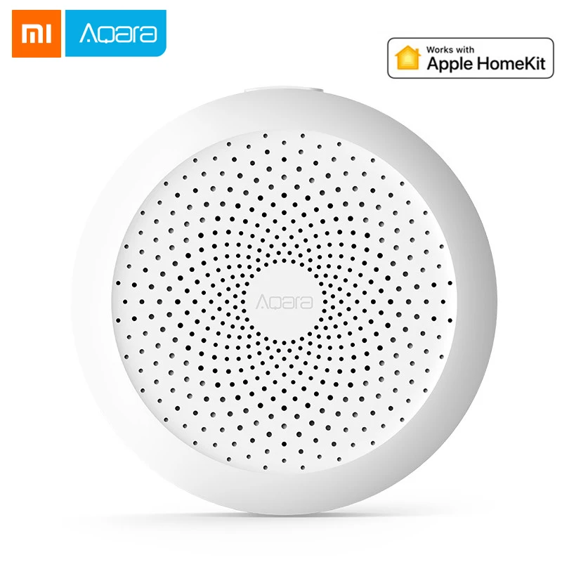 

Xiaomi Aqara Hub aqara Gateway with RGB Led night light Smart work with For Apple Homekit and xiaomi smart home App