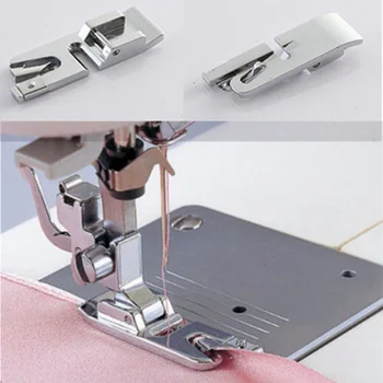 

1Pcs Hot Sale Rolled Hem Curling Presser Foot For Sewing Machine Singer Janome Sewing Accessories AA7005-1