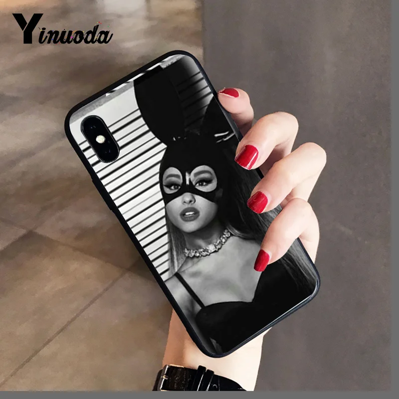 Yinuoda Thank U Next Ariana Grande Красочный милый чехол для телефона для iPhone 8 7 6 6S 6Plus 5 5S SE XR X XS MAX Coque Shell - Цвет: A5