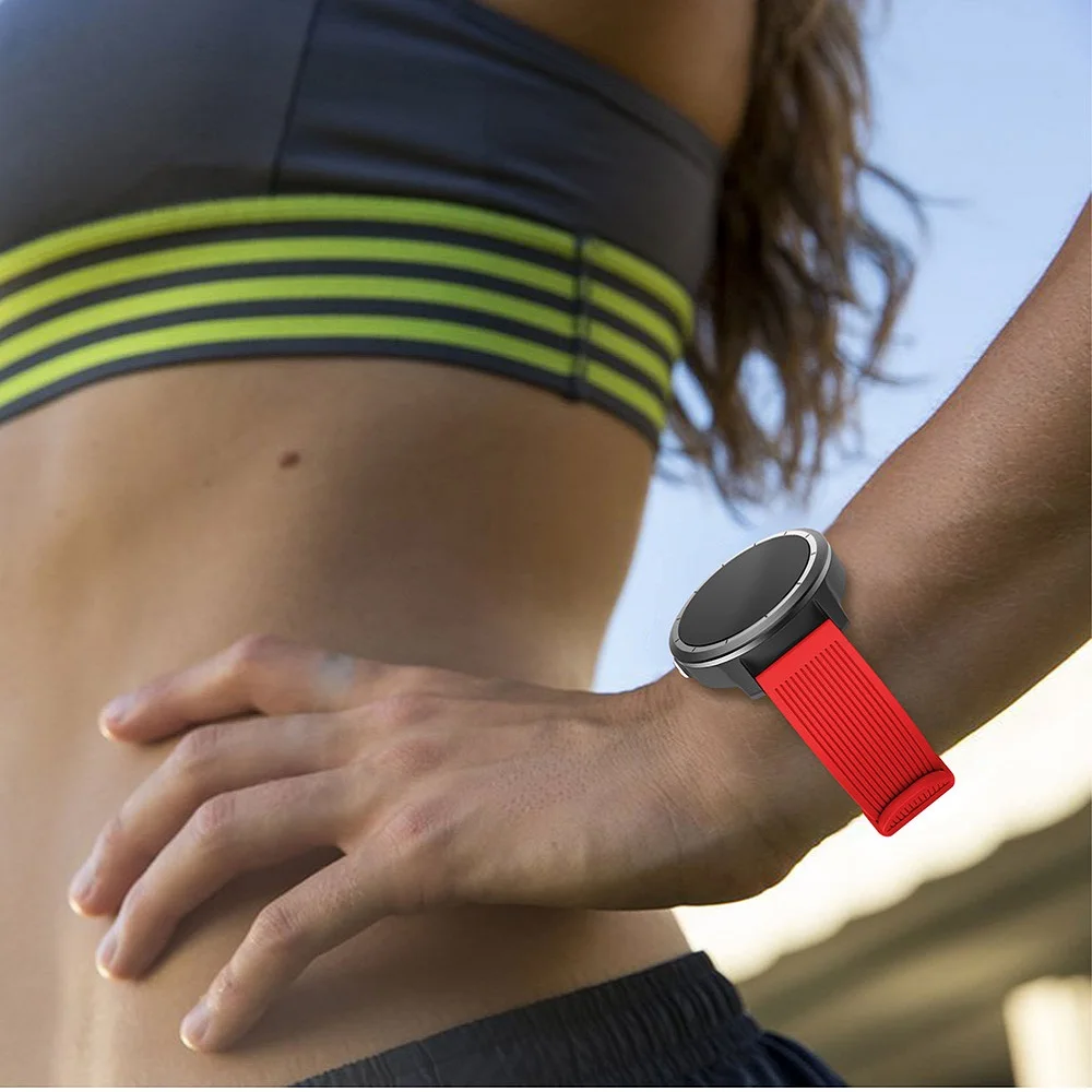 Силиконовый ремешок для Garmin Vivoactive 3 20 мм цветной сменный браслет на запястье Vivomove