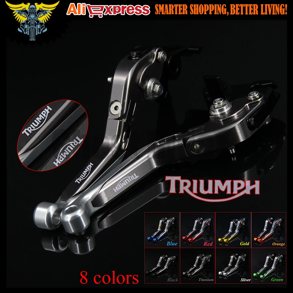 Sliver+Titanium Adjustable Folding Extendable Motorcycle Brake Clutch Levers For Triumph TIGER 800 XC/XCX/XR/XRX 2015 2016 2017 Sliver+Titanium Adjustable Folding Extendable Motorcycle Brake Clutch Levers For Triumph TIGER 800 XC/XCX/XR/XRX 2015 2016 2017