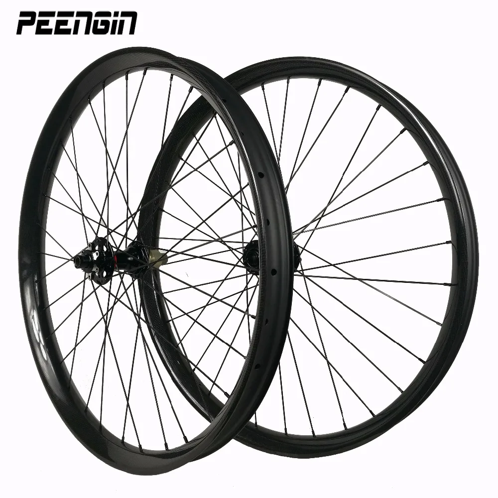 27.5er DH mountain bike carbon wheelset 50x25mm largest size bike wheel