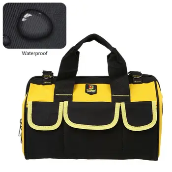 

2019 New Portable Multifunctional Portable Electrical Repairing Tool Kit Big Capacity Oxford Cloth Shoulder Bag Electrician DIY