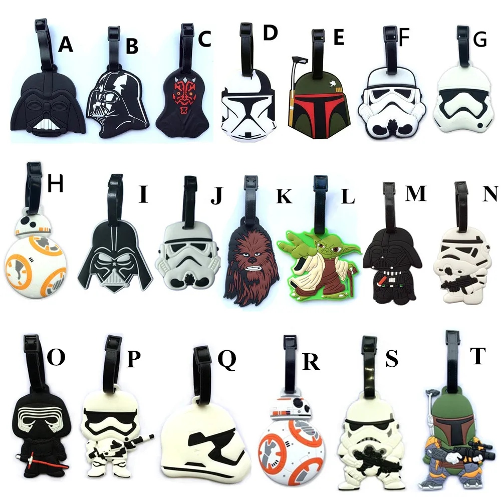 star wars luggage tags