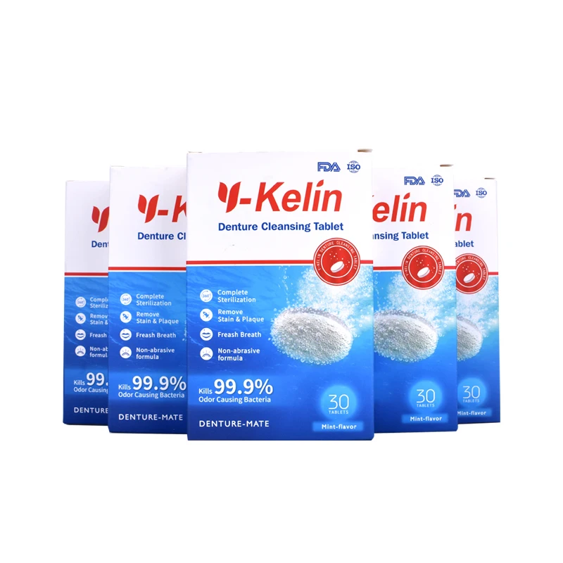 Дешево Y Kelin 192 таблетки для очистки зубных протезов tabs протезы очищающие средства протезы таблетки 192s