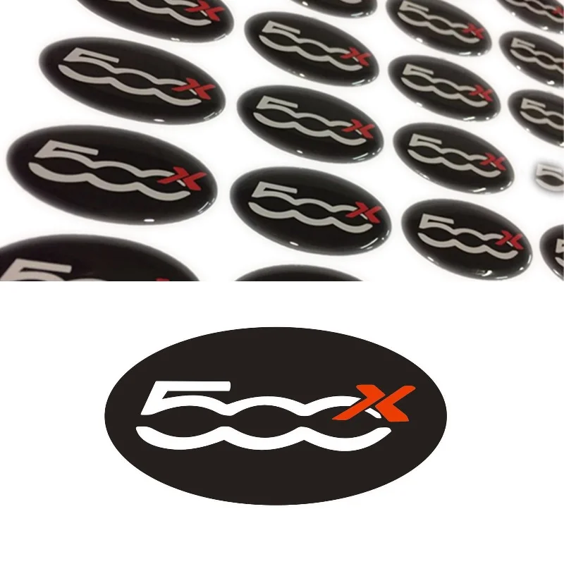 

5Pcs/lot Drop Sticker Car Side Body Sticker Freedom Sticker Emblem Suitable for Fiat 500X Car Styling Accessoires