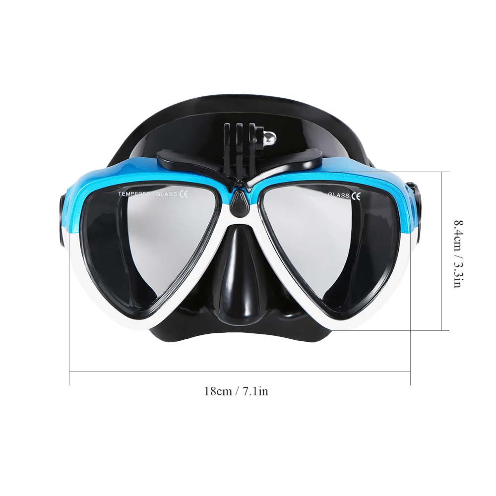 Lixada маска для подводного плавания трубка набор противотуманные очки для плавания и дайвинга с легким дыханием сухая трубка для подводного плавания Очки для подводного плавания
