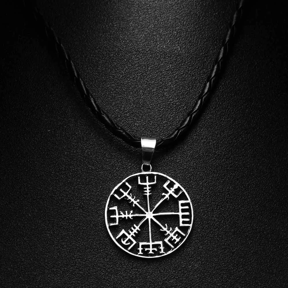 

1Pc Newv Norse Vikings Arrow Myth Rune Amulet Pendant Necklace Luck Blessing Jewelry Cool Punk Nice Gift For Lover Friends