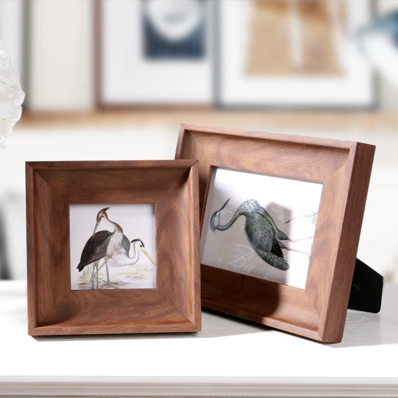 1 pcs Fashion Simple Picture Frame European Style Wood Photo Frame 3