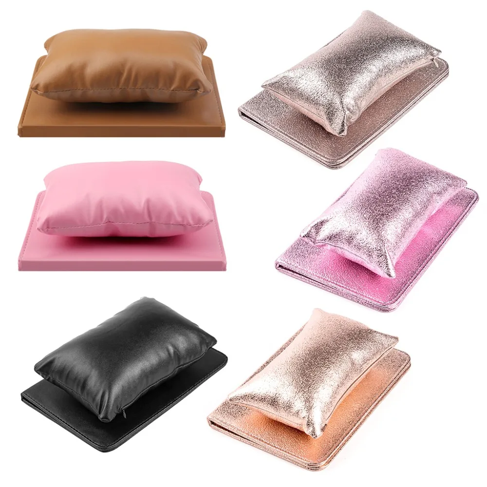 

Kemei Detachable Zipper Hand Arm Rest Pad Cushion Nail Art Soft Sponge Pillow Manicure Tool2019