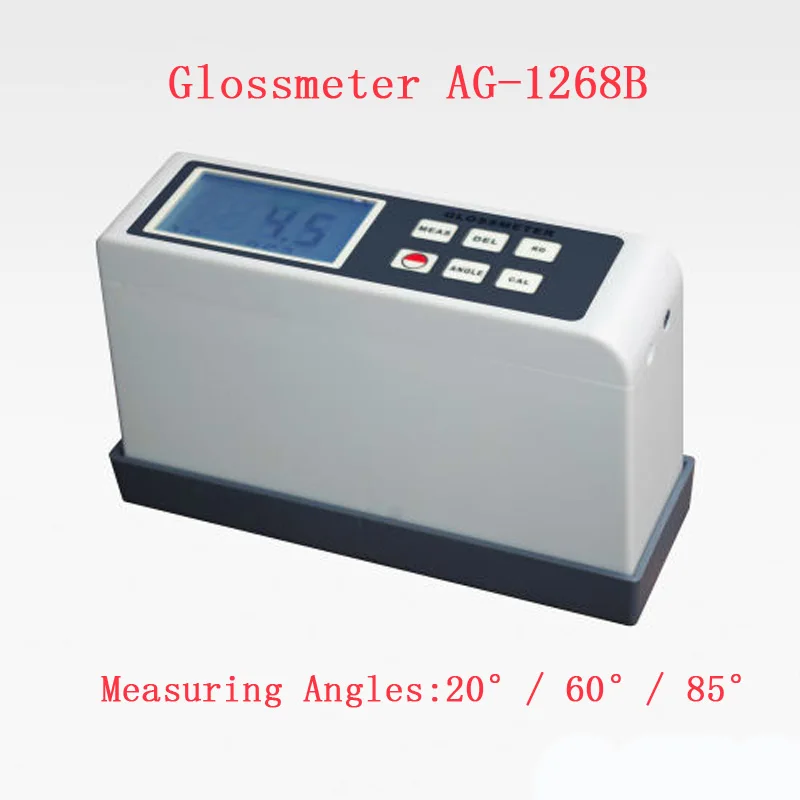 

Glossmeter AG-1268B surface gloss meter Measuring Angles 20 /60 /85 degrees Measuring Range 200 GU AG1268B free shipping