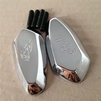 

Motorcycle Side Mirror Block Off Base Plates For Yamaha YZF-R6 YZF R6 YZFR6 2003 2004 2005 2006 2007 Chrome