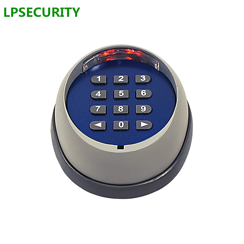 LPSECURITY 433 МГц Беспроводная настенная клавиатура для гаража/качели/раздвижные ворота открывалка/беспроводной кнопочный переключатель с приемником