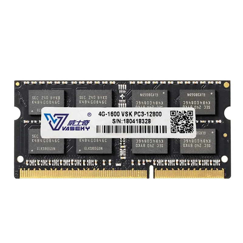 Vaseky память 2 ГБ 4 ГБ 8 ГБ ОЗУ DDR3 PC3-12800 1333/1600/2133 МГц 204 контактов память для всех ноутбуков