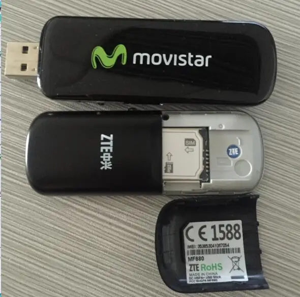 El envío libre abrió zte mf680 3.75g 42 mbps tarjeta red inalámbrica 4g hspa +|4g modem|zte mf680hspa modem -